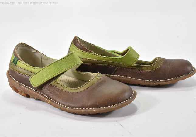El Naturalista  Damen Halbschuhe Slipper Ballerinas  EUR 37 Nr. 25-T 2410