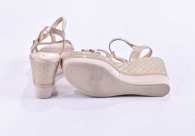 Melluso Damen Sandale Sandalette EUR 37 Nr. 24-SD 3974-Schuh-Gebraucht-secondhand