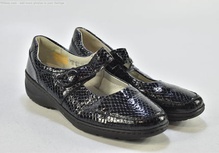 Waldläufer  Damen Halbschuhe Slipper Ballerinas  UK 7 Nr. 26-G 711