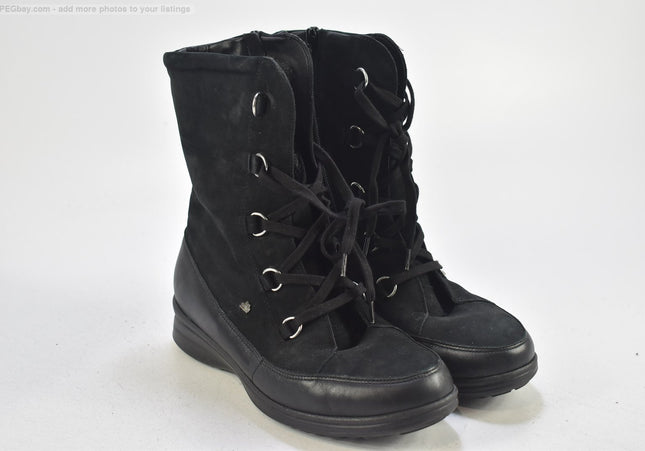 Finn Comfort Damen Stiefelette Boots UK 5 Nr. 24-B 5616-Schuh-Gebraucht-secondhand