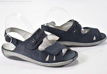Waldläufer  Damen Sandale Sandalette  UK 4,5 Nr. 25-S 2490