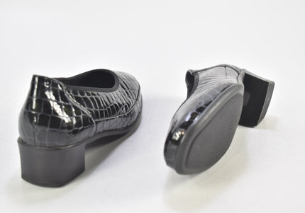 Waldläufer Damen Pumps High Heels UK 5,5 Nr. 24-J 2766-Schuh-Gebraucht-secondhand