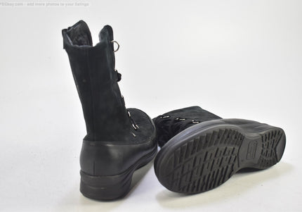 Finn Comfort Damen Stiefelette Boots UK 5 Nr. 24-B 5616-Schuh-Gebraucht-secondhand
