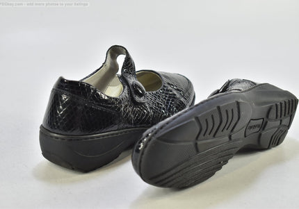 Waldläufer  Damen Halbschuhe Slipper Ballerinas  UK 7 Nr. 26-G 711