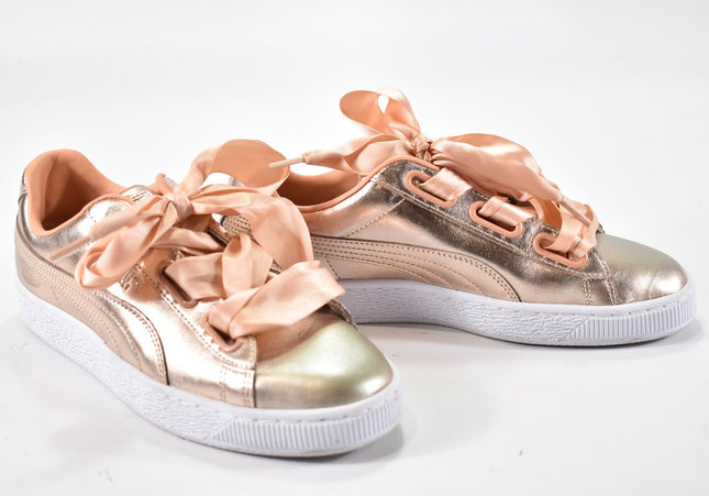 Puma Basket Damen Sportschuhe Sneaker EUR 38,5 Nr. 24-J 1531-Schuh-Gebraucht-secondhand