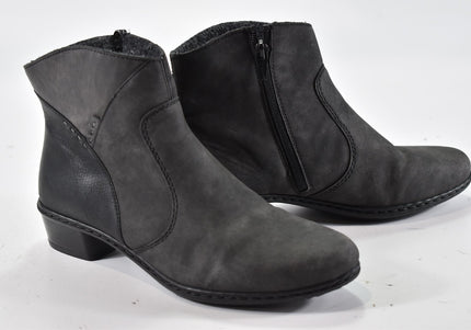 Rieker Damen Stiefelette Boots EUR 38 Nr. 24-M 2574-Schuh-Gebraucht-secondhand