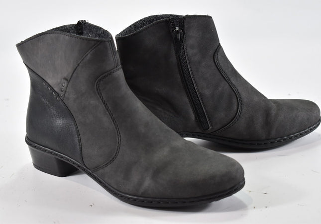 Rieker Damen Stiefelette Boots EUR 38 Nr. 24-M 2574-Schuh-Gebraucht-secondhand