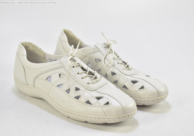 Waldläufer Damen Halbschuhe Freizeitschuhe UK 8 Nr. 25-J 1537-Schuh-Gebraucht-secondhand