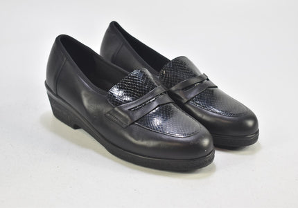 Meisi Damen Halbschuhe Slipper Ballerinas UK 5,5 Nr. 24-T 2288-Schuh-Gebraucht-secondhand
