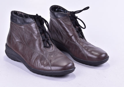 Solidus Damen Stiefelette Boots UK 6,5 Nr. 24-F 509-Schuh-Gebraucht-secondhand