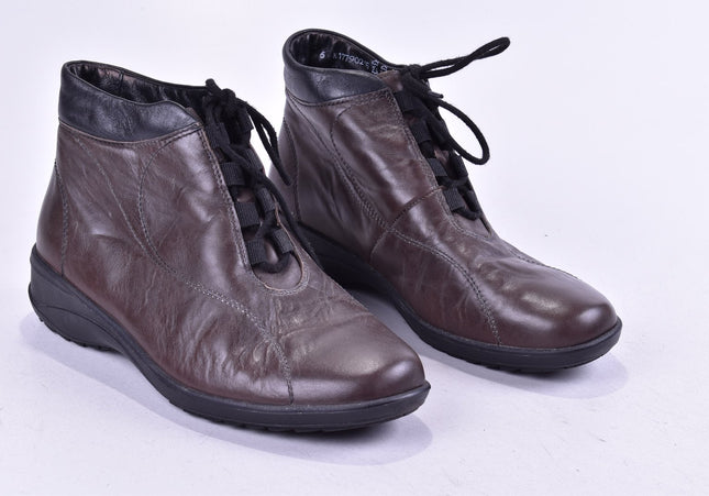 Solidus Damen Stiefelette Boots UK 6,5 Nr. 24-F 509-Schuh-Gebraucht-secondhand