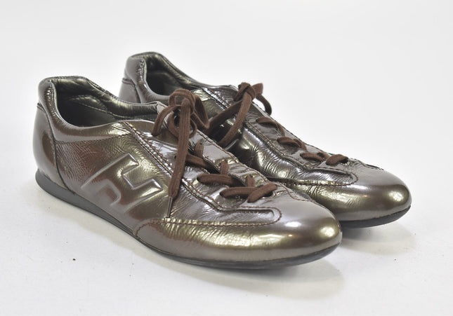 Hogan Damen Halbschuhe Freizeitschuhe EUR 41 Nr. 24-F 121-Schuh-Gebraucht-secondhand