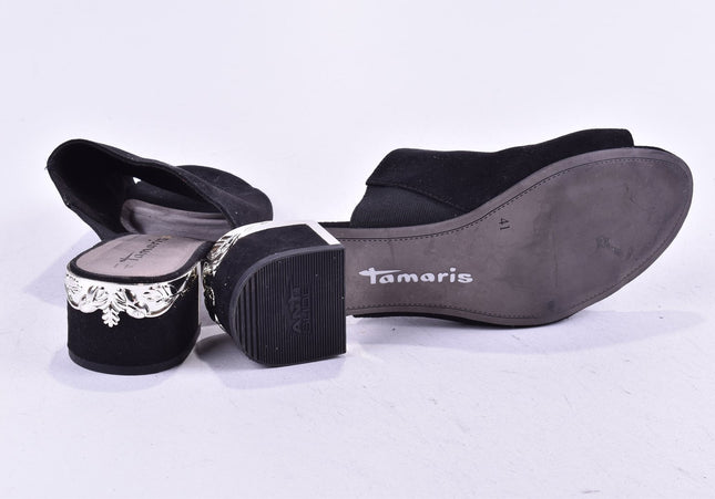 Tamaris Damen Sandale Pantolette EUR 41 Nr. 24-SD 1664-Schuh-Gebraucht-secondhand
