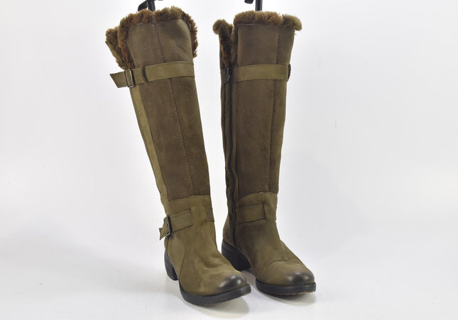 Damen Stiefel Stiefelette Boots EUR 37 Nr. 24-B 3520-Schuh-Gebraucht-secondhand