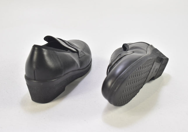Meisi Damen Halbschuhe Slipper Ballerinas UK 5,5 Nr. 24-T 2288-Schuh-Gebraucht-secondhand
