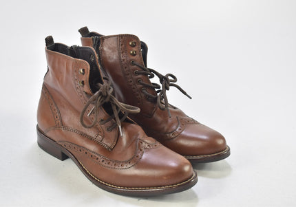 5th Avenue Damen Stiefelette Boots EUR 38 Nr. 24-U 2840-Schuh-Gebraucht-secondhand