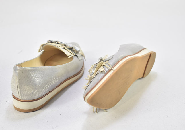 Hammerstein Damen Halbschuhe Slipper Ballerinas EUR 37 Nr. 24-X 1142-Schuh-Gebraucht-secondhand