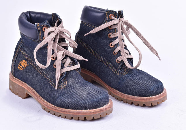 Timberland Damen Stiefelette Boots US 6 Nr. 24-Y 14-Schuh-Gebraucht-secondhand