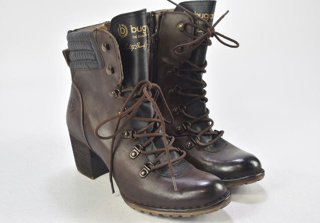 Bugatti Damen Stiefelette Boots EUR 37 Nr. 24-U 822-Schuh-Gebraucht-secondhand