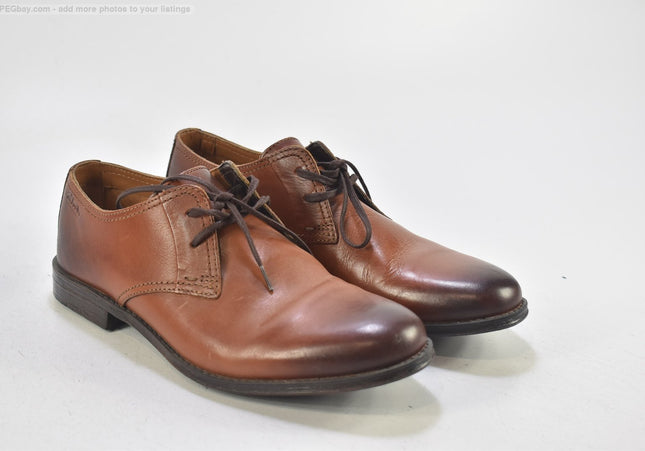 Clarks Herren Halbschuhe Freizeitschuhe EUR 41 Nr. 25-F 14-Schuh-Gebraucht-secondhand