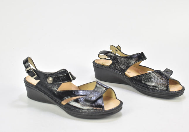 Finn Comfort Damen Sandale Sandalette UK 4,5 Nr. 24-SD 1794-Schuh-Gebraucht-secondhand