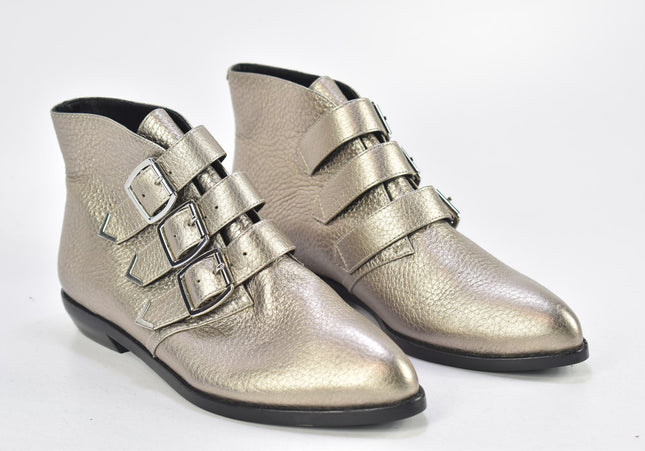 Clarks Damen Stiefelette Boots SL 25 cm Nr. 23-A 1354-Schuh-Gebraucht-secondhand