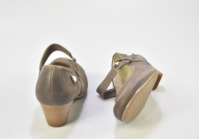 Semler Damen Pumps High Heels UK 5,5 Nr. 24-U 228-Schuh-Gebraucht-secondhand