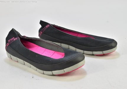 Crocs  Damen Halbschuhe Slipper Ballerinas  US 8 Nr. 25-Z 2588