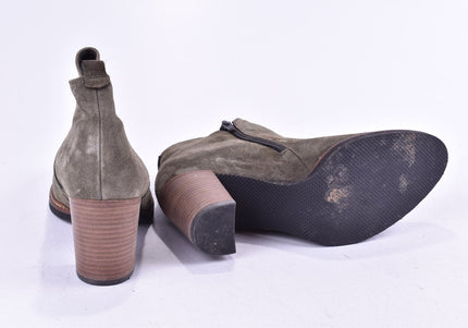 Damen Stiefelette Boots UK 5 Nr. 24-F 1693-Schuh-Gebraucht-secondhand