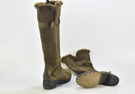 Damen Stiefel Stiefelette Boots EUR 37 Nr. 24-B 3520-Schuh-Gebraucht-secondhand