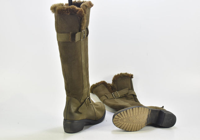 Damen Stiefel Stiefelette Boots EUR 37 Nr. 24-B 3520-Schuh-Gebraucht-secondhand