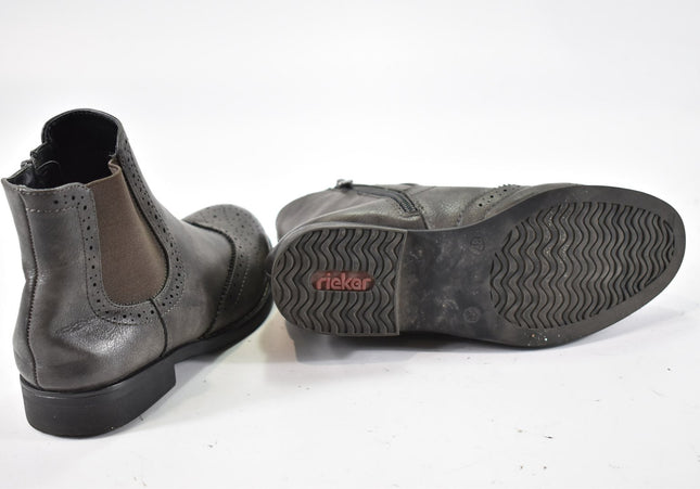 Rieker Damen Stiefelette Boots EUR 37 Nr. 24-A 2484-Schuh-Gebraucht-secondhand