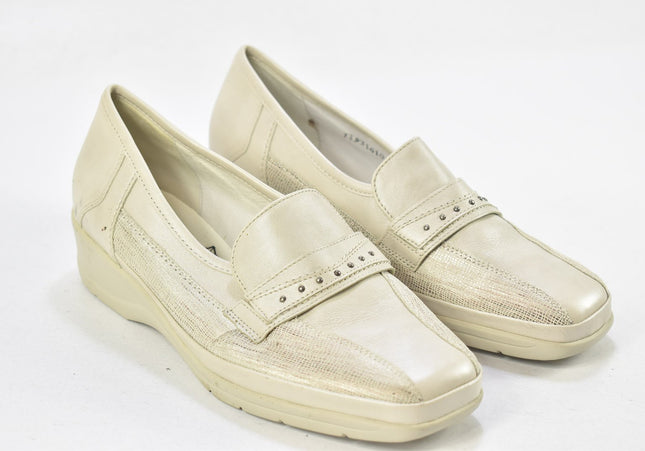 Waldläufer Damen Halbschuhe Slipper Ballerinas UK 5,5 Nr. 23-U 1686-Schuh-Gebraucht-secondhand