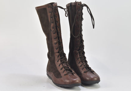 Geox Damen Stiefel Stiefelette Boots EUR 37 Nr. 24-B 1019-Schuh-Gebraucht-secondhand
