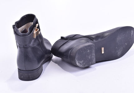 Buffalo Damen Stiefelette Boots EUR 38 Nr. 23-M 2301-Schuh-Gebraucht-secondhand