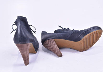 Paul Green Damen Stiefelette Boots UK 7 Nr. 23-A 2321-Schuh-Gebraucht-secondhand