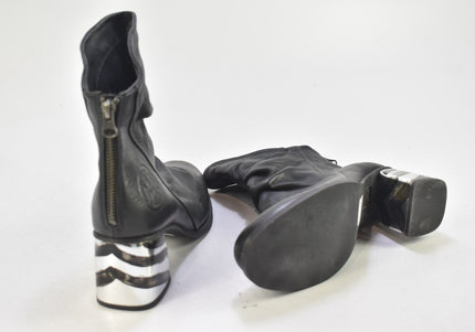 Maca Kitzbühel Damen Stiefelette Boots EUR 39 Nr. 24-U 2841-Schuh-Gebraucht-secondhand
