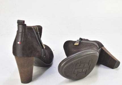 Tommy Hilfiger Damen Stiefelette Boots EUR 40 Nr. 23-U 1364-Schuh-Gebraucht-secondhand