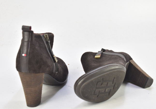 Tommy Hilfiger Damen Stiefelette Boots EUR 40 Nr. 23-U 1364-Schuh-Gebraucht-secondhand