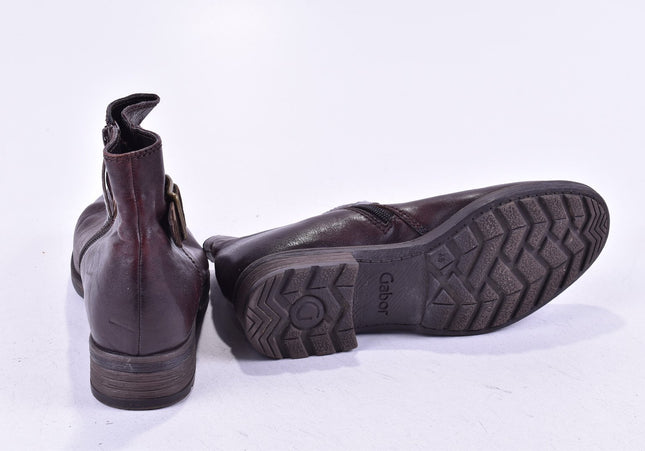Gabor Damen Stiefelette Boots UK 4,5 Nr. 24-M 4541-Schuh-Gebraucht-secondhand