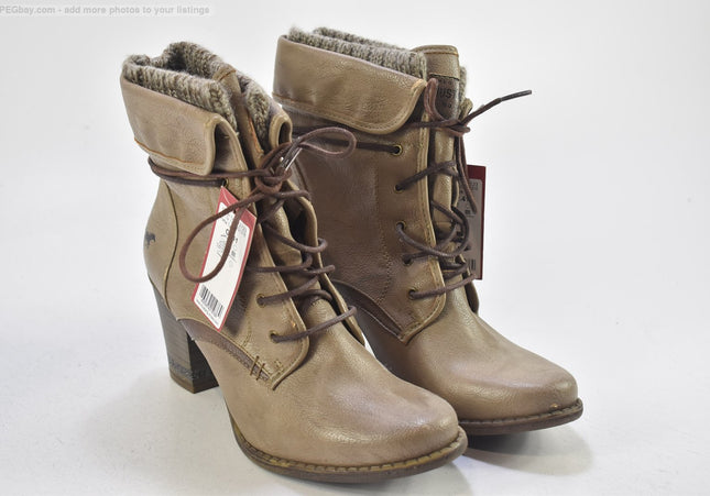 Mustang Damen Stiefelette Boots EUR 41 Nr. 24-B 5389-Schuh-Gebraucht-secondhand