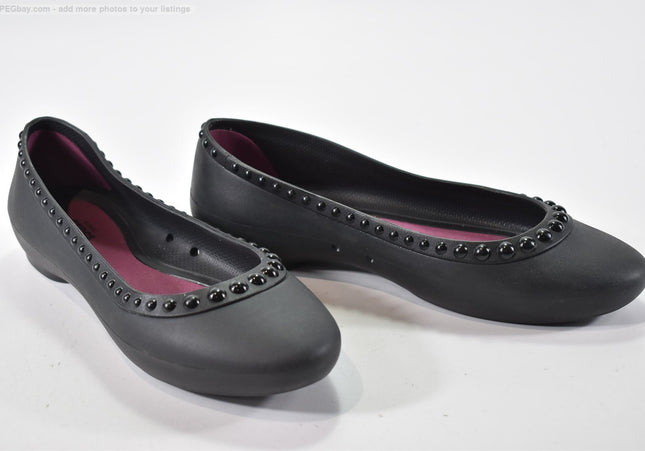 Crocs  Damen Halbschuhe Slipper Ballerinas  US 8 Nr. 25-L 294