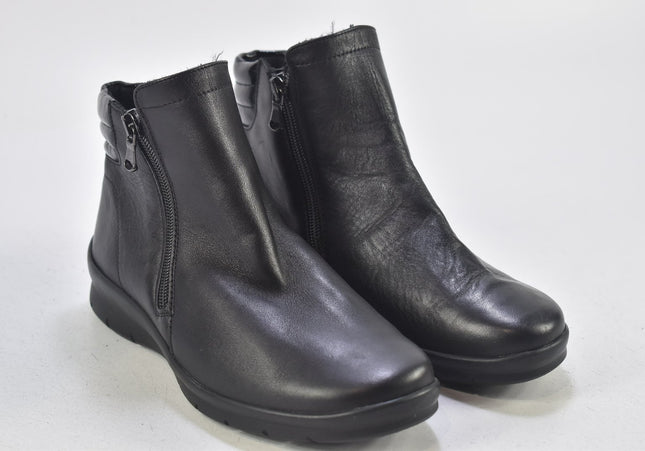 Semler Damen Stiefelette Boots UK 4 Nr. 24-B 2912-Schuh-Gebraucht-secondhand