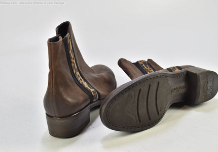 Paul Green Damen Stiefelette Boots UK 5,5 Nr. 25-B 821-gebrauchte Schuhe-Second hand-SchuhGebraucht