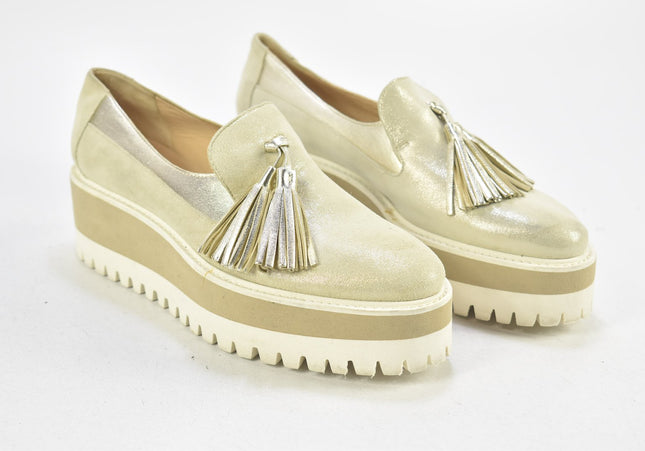 Sweet Lemon Damen Halbschuhe Slipper Ballerinas EUR 38 Nr. 24-F 1356-Schuh-Gebraucht-secondhand