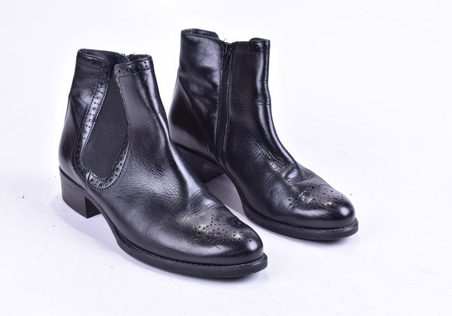 Paul Green Damen Stiefelette Boots UK 4,5 Nr. 24-B 2389-Schuh-Gebraucht-secondhand