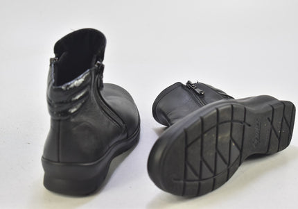 Semler Damen Stiefelette Boots UK 4 Nr. 24-B 2912-Schuh-Gebraucht-secondhand