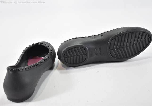 Crocs  Damen Halbschuhe Slipper Ballerinas  US 8 Nr. 25-L 294