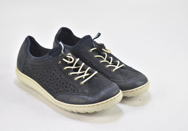 Rieker Damen Halbschuhe Slipper Ballerinas EUR 37 Nr. 24-T 2292-Schuh-Gebraucht-secondhand