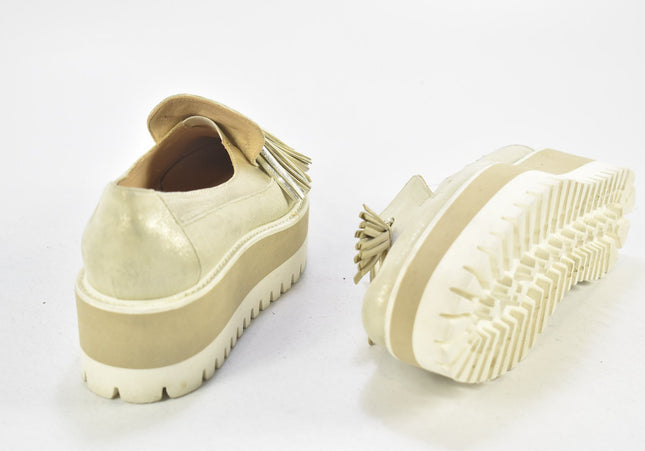 Sweet Lemon Damen Halbschuhe Slipper Ballerinas EUR 38 Nr. 24-F 1356-Schuh-Gebraucht-secondhand